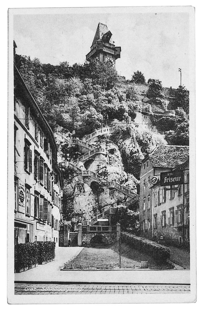 Schloßbergstiege, Graz, ca. 1918–1925