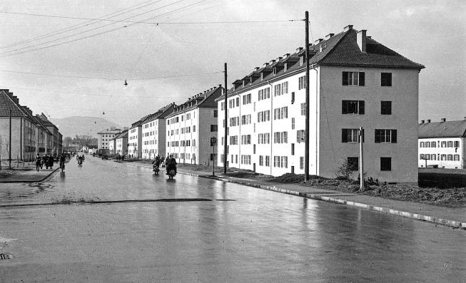Triestersiedlung, Graz, 9.5.1954. © Stadtarchiv Graz