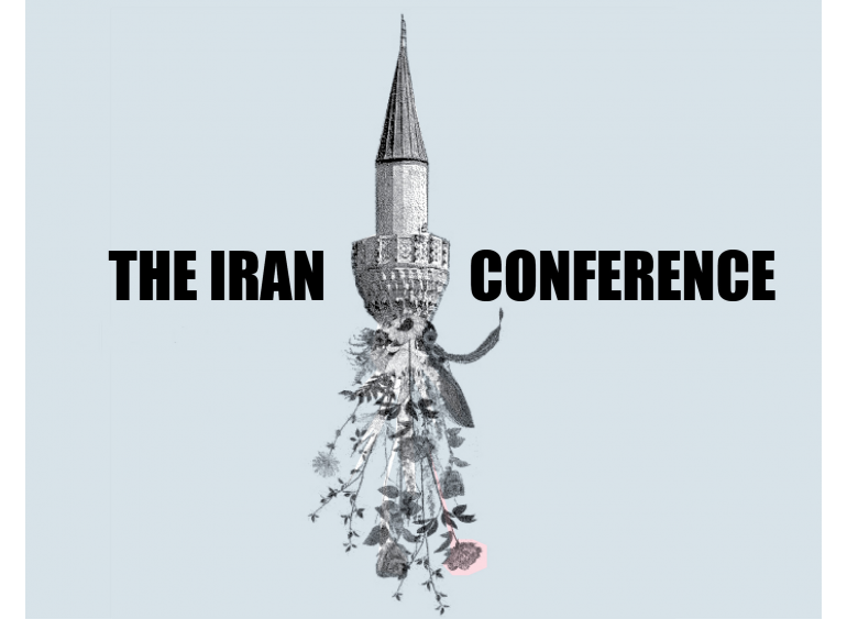 Ivan Vyrypaev, poster for The Iran Conference, 2018