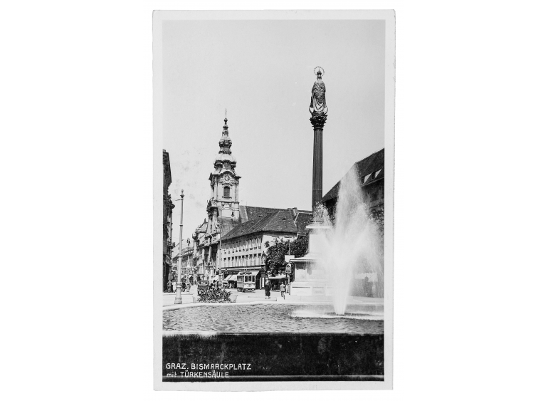 Mariensäule, Am Eisernen Tor, Graz, before 1930